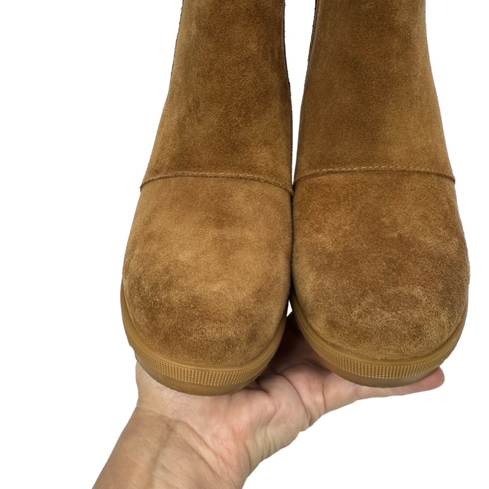 Sorel Joan of Arc Wedge Chelsea Suede Boots, 6 1/2 - Picture 9 of 10